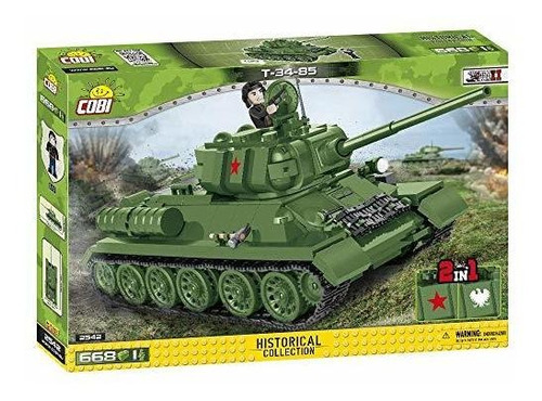 Juguete De Construcciòn Cobi Colección Histórica T-34-85 