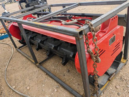 Mulcher Forestal Para Minicargador 72 Pul. De Ancho Nuevo