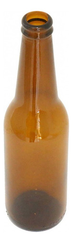 Botella Long Neck 355 Ml 24pz + Caja Con Separadores Ambar
