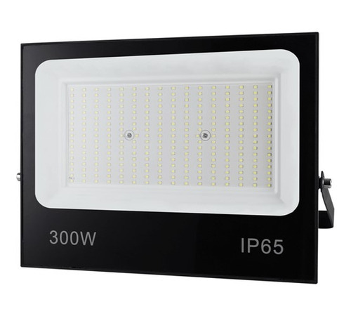 Projetor Economax Refletor Led 300w 6.500k Cor da carcaça Preto Cor da luz Branco-frio 110V/220V