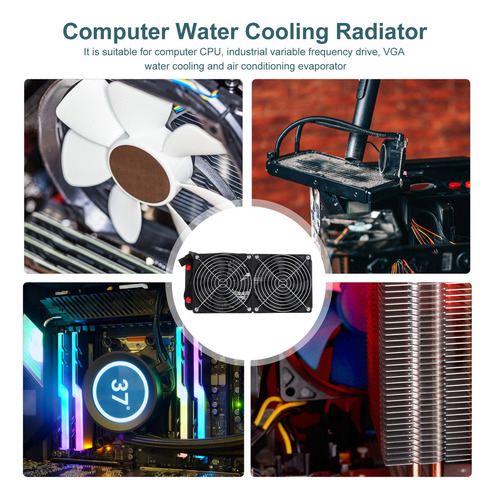 Disipador De Calor Radiador Pc Gpu Intercambiador De Ref