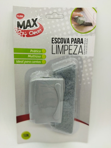Bucha Escova Limpeza Max Clean Microfibra Multiuso Clink