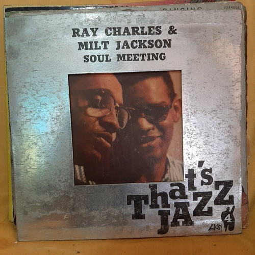 Vinilo Ray Charles Y Milt Jackson Soul Metting That Jazz Si3