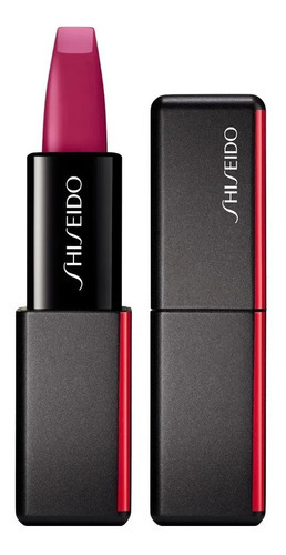 Lápiz labial Shiseido Modernmatte Powder 518 Selfie con acabado mate, color Modernmatte Powder 518, Selfie