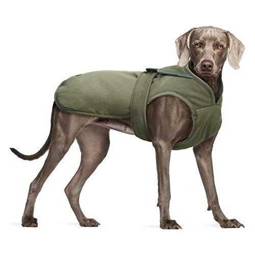 Kuoser - Abrigo De Lona Para Perro Para Invierno, Reflectant