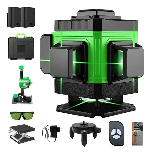 Nivio Leiser Laser Verde 12 Linha Recarregável - Prumo Fácil