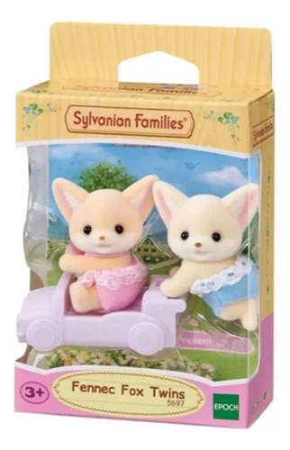 Muñecos Miniatura Sylvania Families Gemelos Zorros Desierto