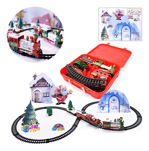 Electric Train With Music Christmas Decoration