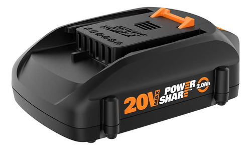 Worx Wa3575 - Batera De Repuesto Powershare De 2.0 Ah, Naran