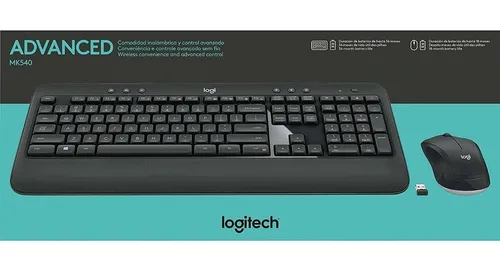 Teclado Y Mouse Inalambrico Logitech Mk540 2.4ghz Espanol