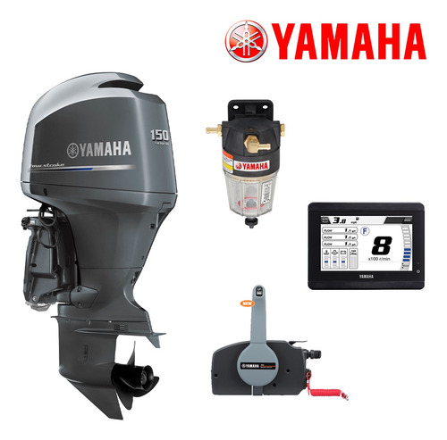 Motor Fuera Borda Yamaha 150hp 4t F150detl