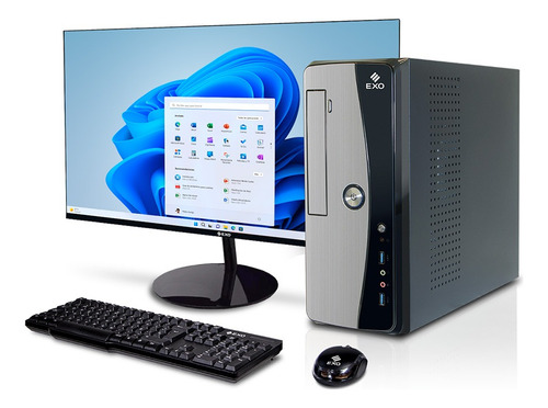 Pc Exo Ready D6-s5485 Intel I5-12va 8gb Ssd 480gb W11 + 24