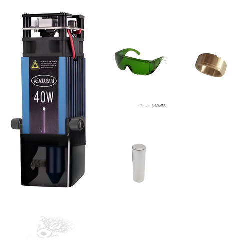 Módulo Láser De 450nm Para Cnc Con Accesorios