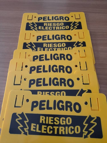 Imagen 4 de 4 de Aviso Cerco Eléctrico Con Impresión Peligro Alto Voltaje