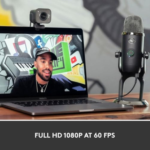 Cámara Web Logitech Streamcam Plus Con Soporte Para Trípode