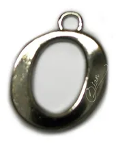 Comprar 10 Dijes De Metal Letra O ~ Para Bijouterie Artesanias