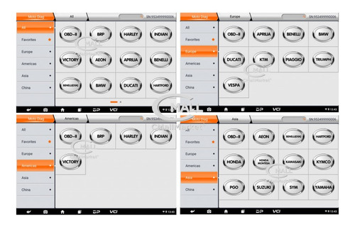 Scanner Obd2 Motos / Obdstar - Ms80 Diagnostico +