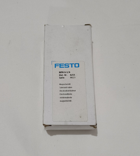 Electrovalvula 5/2 Vias Bobina 110vac Festo Mfh-5-1/4