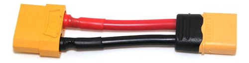 Adaptador Xt60 A Xt90 Con Cable 12awg - Conexin Segura