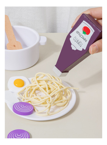 Juego De Cocina Infantil De Juguete, Pasta, Cocinar