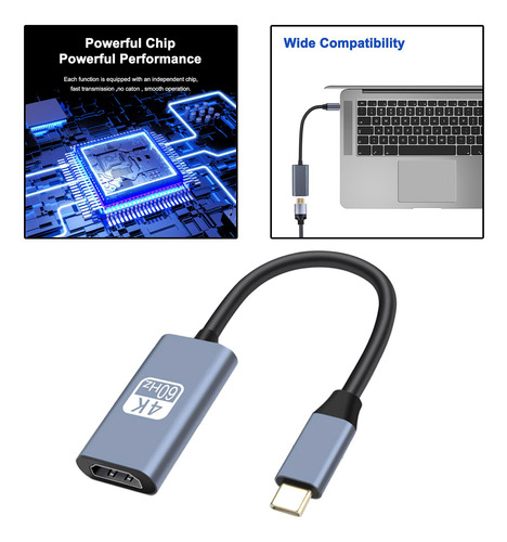 Cable Adaptador Usb C A Hdmi Tipo C A Hdmi Cable 4k 60hz