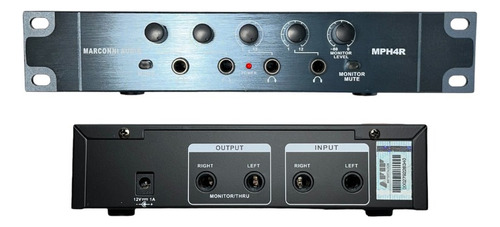 Distribuidor De Auriculares 4 Canales Marconni
