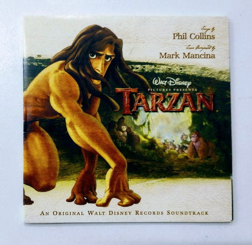 Cd Tarzan Phil Collins Trilha Sonora Original Filme