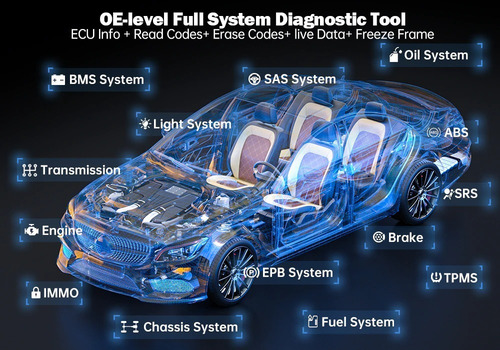 Scanner Y Llaves Xtool Ip819 Funciones Especiales +30 Dpf