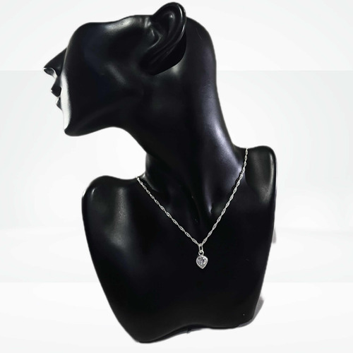 Collar Con Colgante, Plata 925