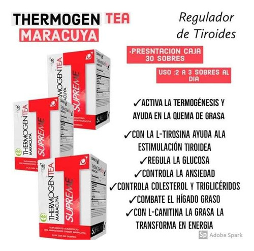 Té Reductivo Para Tiroides (hipo/hiper)