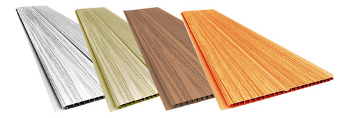 Cielorraso Pvc Tablas De Color Simil Maderas 4mts Plasbil