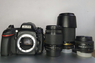 Nikon D610 Fx Full Frame Profesional + 3 Lentes Y Accesorios