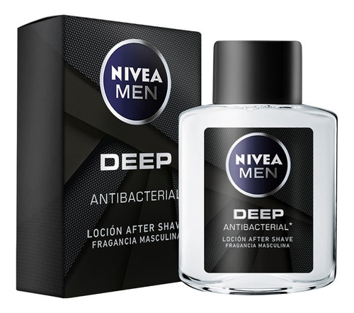 Bálsamo After Shave Anti-bacterial Nivea Deep 100ml