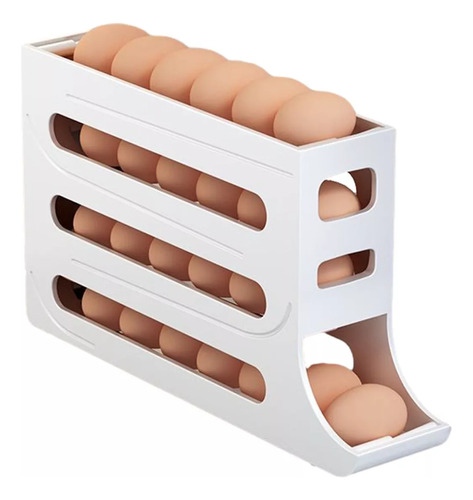 Organizador De Huevos Para Refrigerador Y Dispensador De Hue