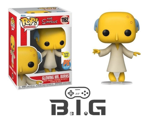 Funko Pop Homero Simpson (glowing Mr. Burns 1162)