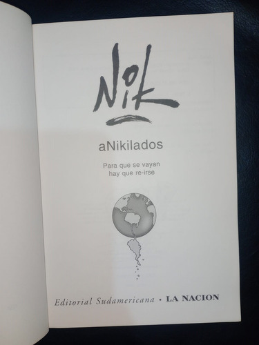 Libro Anikilados Nik