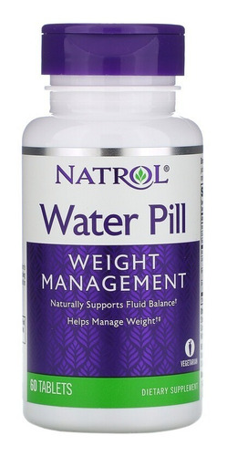 Imagem 1 de 2 de Water Pill, Natrol Importado (water Balance) - 60 Compr