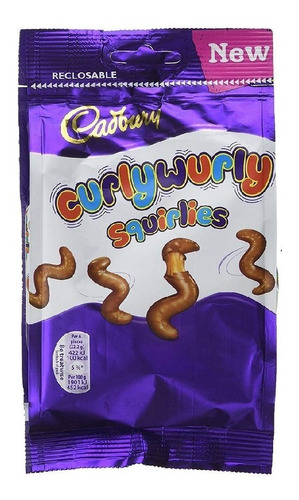 Chocolate Cadbury Curlywurly Squirlies 110 Gr