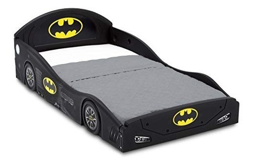 Cama Infantil Para Niños Dc Comics Batman Batmobile Coche D