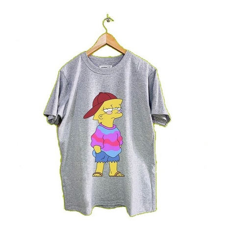 Remeras Estampadas Dtg Full Hd Los Simpson Lisa Buena Onda