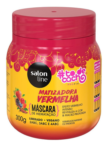 Salon Line Todecacho Máscara Maionese Vermelha Matiza 300g