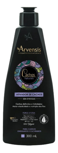 Creme Ativador Cachos Ondulados E Cacheados 300ml Arvensis