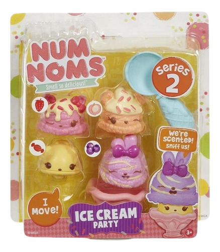Num Noms Series 2 Ice Cream Party Juego De Juguetes