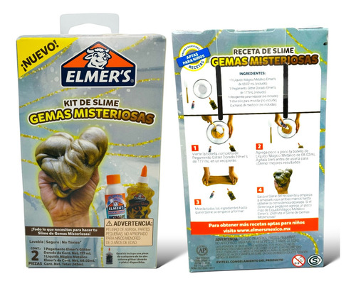 Kit Slime Gemas Misteriosas Elmers /tcamp