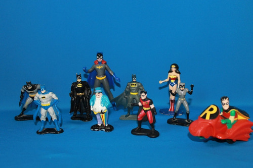 Lote Batman Figuras De Metal Dc (Usado)