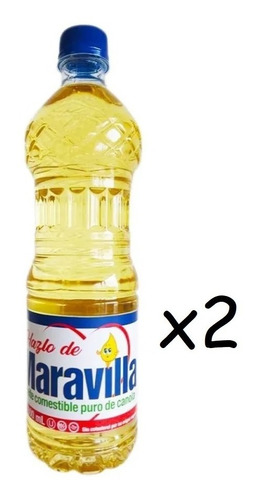 Imagen 1 de 3 de Aceite De Cocina 100% De Canola Marca Maravilla, 800 Ml Pza2