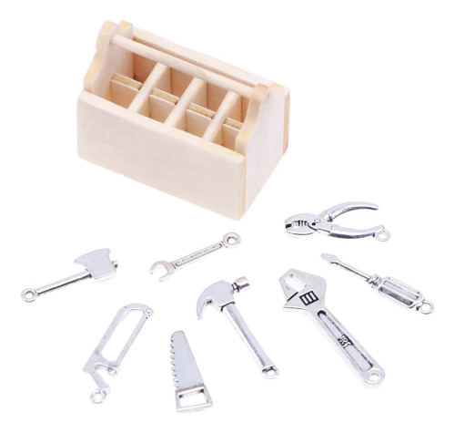 4 Caja De Herramientas Para Casa De Muñecas Caja De