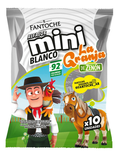 Combo Alfajor Fantoche X88 Alfajores Surtidos Por Caja Pack