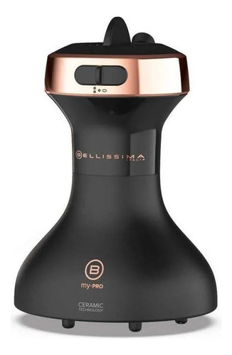 Difusor De Aire Caliente Bellisima Diffon Ceramic 700 Watts Color Negro/Dorado
