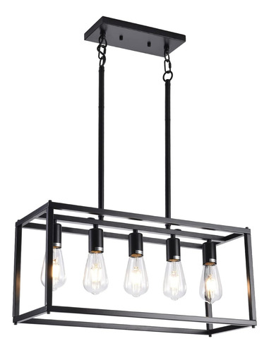 Lanhall Acessórios De Cozinha Lustre Preto De Fazenda Lustr